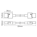 nobilé Flex connector LED SMD 3528 flexibel, set van 5