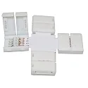 X-connector LED SMD 5050 set van 5, 4-polig