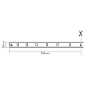 nobilé Lichtlijn LED SMD 2835 dimbaar IP20, wit mat dimbaar
