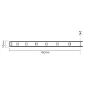 nobilé LED stripe SMD 2835 BIO wit