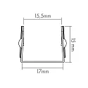 nobilé Profiel LED NEON SMD 1516 RGB – FLEX mechanisch, flexibel, chroom