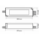 nobilé Transformer for Low-voltage Lighting system / Halogen lamp, EL-120-12V, IP67, dim 1-10V / PWM