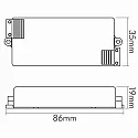nobilé LED driver with 12V constant voltage EL-9-12V
