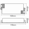 nobilé LED driver with constant voltage EL-3-700