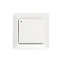 push button 1-fold, Bluetooth controllable, glossy, white