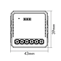 nobilé MATTER-WIFI - FLUSH MOUNTING - NON-DIM switchable