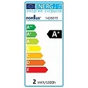 Nordlux Lichtbron filament globe DECO G125 AVRA schakelbaar G125 helder E27 2W 200lm 2200K 360° CRI 80  helder, barnsteen 