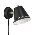 Nordlux Wandarmatuur PINE GU10 IP20, zwart, zwart mat 