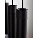 Nordlux Pendelarmatuur TILO 5-vlams GU10 IP20, zwart, zwart mat 