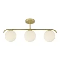 Nordlux Ceiling luminaire GRANT, 3 flames, E14, IP20, brass