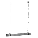 Nordlux Pendelarmatuur LILT 115 IP20, gunmetal dimbaar