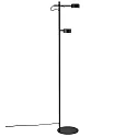 Staande lamp CLYDE IP20, zwart, zwart mat dimbaar