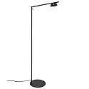 Staande lamp CONTINA G9 IP20, opaalwit, zwart, zwart mat 