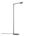 Staande lamp CONTINA G9 IP20, opaalwit, zwart, zwart mat 