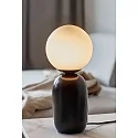Nordlux Tafelarmatuur NOTTI E14 IP20, mat, mokka, zwart 