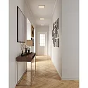Nordlux LED Ceiling luminaire OJA SQUARE 29, 14,5W, 3000/4000K, 1600lm, IP20, ring white