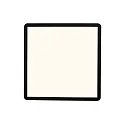 Plafondarmatuur OJA SQUARE 29 IP54 SCENE SELECT hoekig, CCT Switch, instelbaar IP54, zwart mat dimbaar