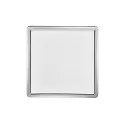 Nordlux Plafondarmatuur OJA SQUARE 29 IP54 SCENE SELECT hoekig, CCT Switch, instelbaar IP54, chroom dimbaar