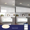 Nordlux Plafondarmatuur OJA SMART 60 Tunable White, Bluetooth aanstuurbaar IP20, wit mat dimbaar