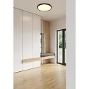 Nordlux ceiling luminaire OJA SMART 60 tunable white, Bluetooth controllable IP20, black matt dimmable