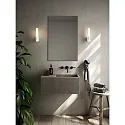 Spiegelarmatuur HELVA NIGHT LED IP44, wit mat 