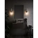 Nordlux Spiegelarmatuur HELVA NIGHT LED cilindrisch, met schakelaar IP44, chroom, glanzend dimbaar