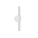 Spiegelarmatuur HELVA DOUBLE BASIC LED IP44, wit mat 