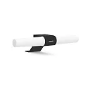 Nordlux Spiegelarmatuur HELVA DOUBLE BASIC LED IP44, zwart mat 