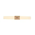 Nordlux wall luminaire HELVA DOUBLE BASIC IP44, wood, mat 