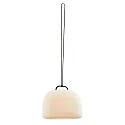 Nordlux Battery lamp KETTLE TO-GO 36 IP65, green, mat, white dimmable