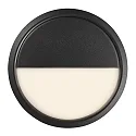 Wandarmatuur voor buitenshuis AVA SMART LIGHT rond, programmeerbaar IP54, zwart mat dimbaar