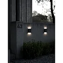 Nordlux Wandarmatuur voor buitenshuis FOLD 15 LED IP54, helder, zwart mat 