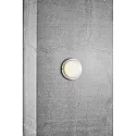 Nordlux LED Outdoor Wall luminaire CUBA ENERGY, round, 11W, 3000K, 700lm, IP54, white, glass opal white