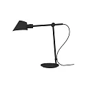 Tafelarmatuur STAY LONG E27 IP20, zwart, zwart mat 