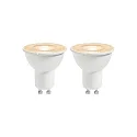Nordlux LED lichtbron SMART SPOT set van 2, Tunable White, Bluetooth aanstuurbaar PAR16 helder GU10 9