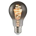 Filamentlamp standaardvorm DECO A60 SPIRAL A60 helder E27 4,5W 120lm 1800K 360° CRI 80 dimbaar helder, rookkleuren dimbaar