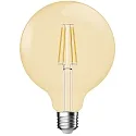 Nordlux Lichtbron filament globe CLASSIC DECO E27 5,4W 400lm 2500K CRI 80 dimbaar, goud dimbaar