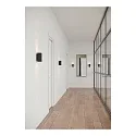 Nordlux wall luminaire CURTIZ IP20, black matt dimmable