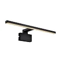Spiegelarmatuur MARLEE IP44, zwart mat 
