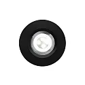 Plafondinbouwarmatuur DON SMART RGB Tunable White, RGB IP65, zwart dimbaar