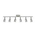 Plafondarmatuur AVENUE 6 GU10 IP20, zilver