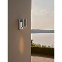 Nordlux Wandarmatuur voor buitenshuis TIN MAXI SENSOR met sensor GU10 IP54, verzinkt dimbaar