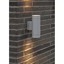 Outdoor Wall luminaire TIN MAXI, double, GU10, IP54, white