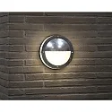 Nordlux Wandarmatuur voor buitenshuis MALTE 1 E27 IP54, gesatineerd, verzinkt 