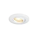 Nordlux downlight UMBERTO GU10 IP44, white matt dimmable