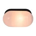 Nordlux Wandarmatuur FOAM E27 IP44, zwart mat dimbaar