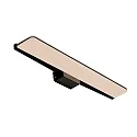 Nordlux Wandarmatuur TINIA 60 IP44, zwart mat dimbaar