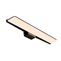 Nordlux Wandarmatuur TINIA 60 IP44, zwart mat dimbaar