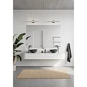 Nordlux Wandarmatuur TINIA 60 IP44, zwart mat dimbaar