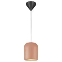 Pendelarmatuur NOTTI 10 E27 IP20, terracotta 